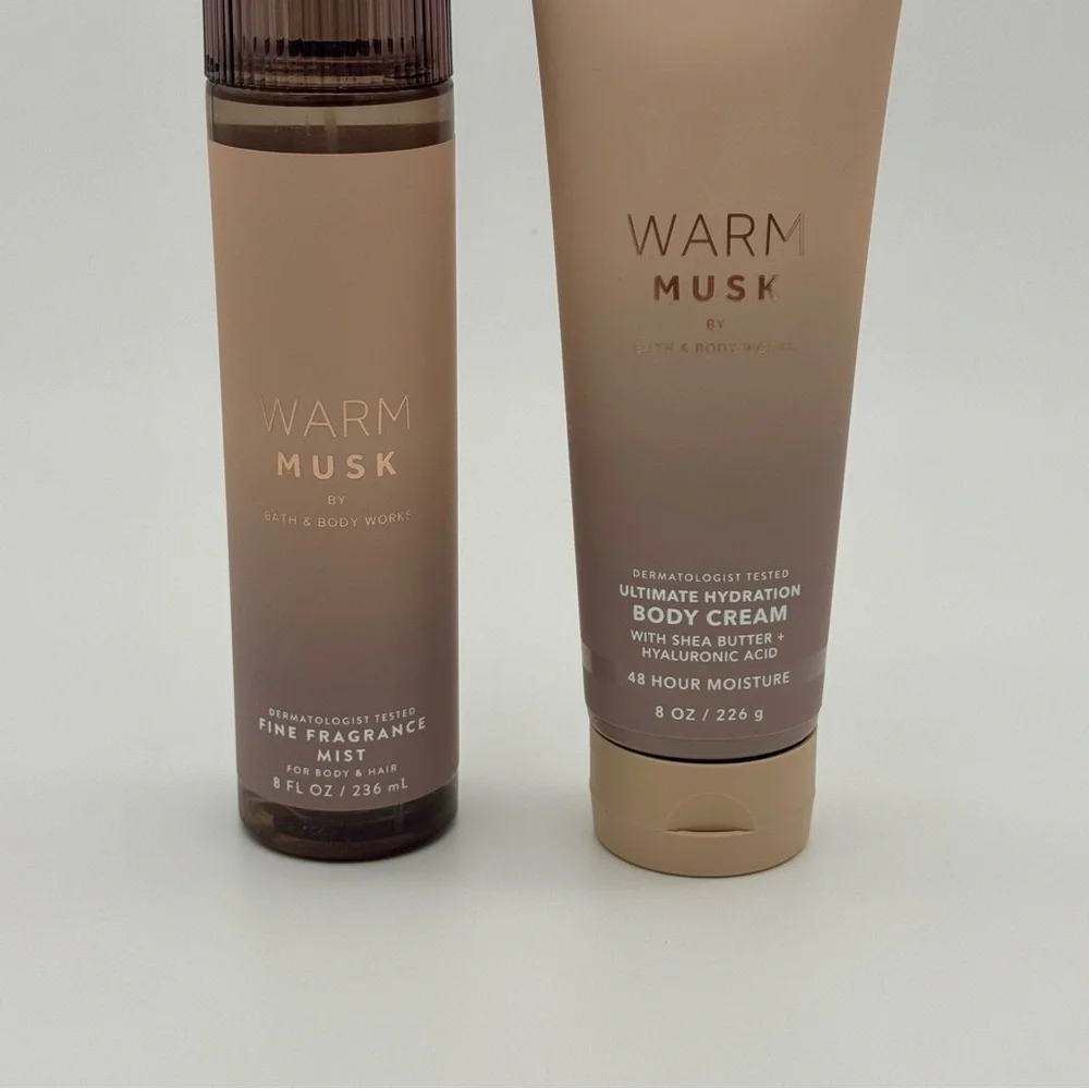 Bath and Body Works Warm Musk Gift Set NWT